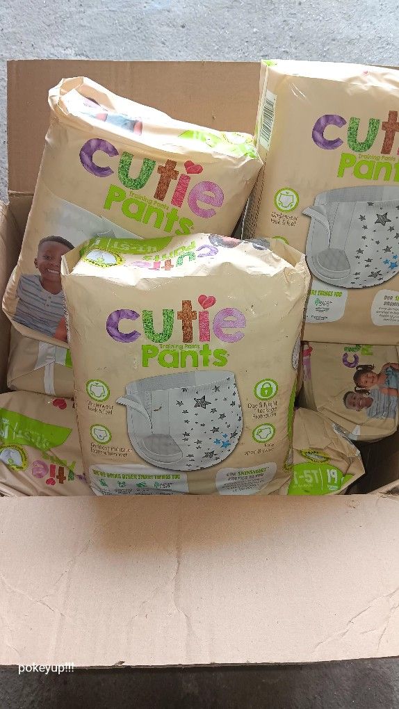 Cutie Training Pants 4T-5T (19 per pack)(10 units)