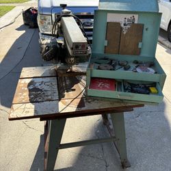 Vintage Dewalt Power Shop Radial Arm Saw Model 500268