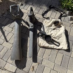 Electric. Vacuum/ Blower with Bag