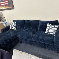 Blue Sectional 