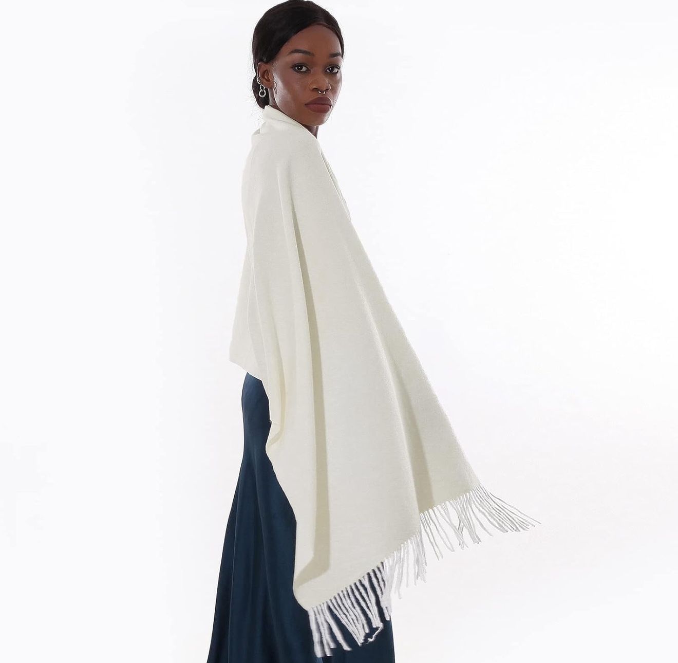 Womens Winter Scarf Pashmina Shawls and Wraps for Evening Dresses Warm Blanket Scarf for Wedding