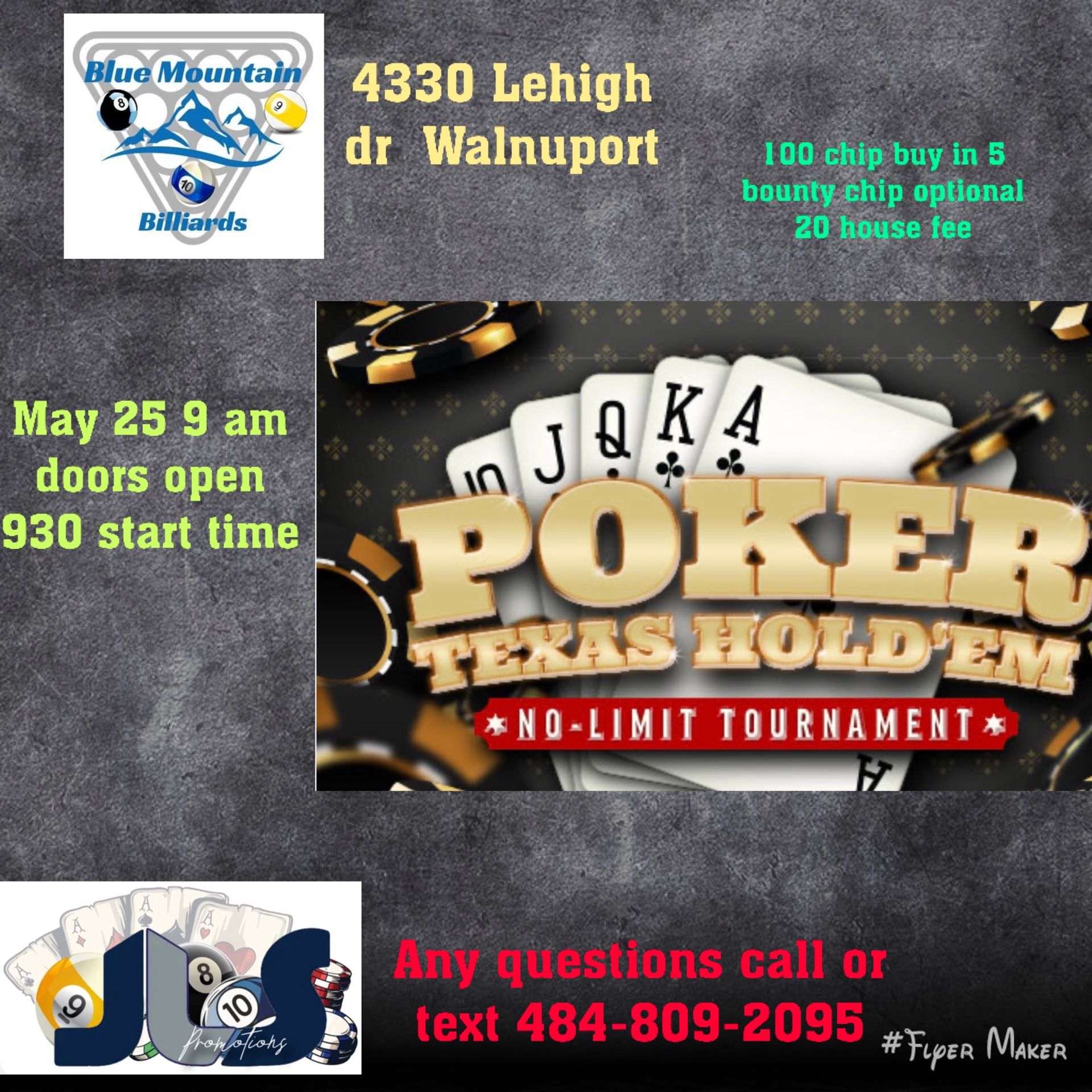 Poker At Blue mountain 