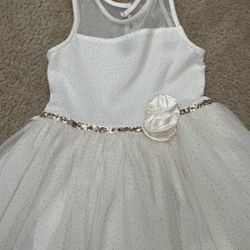 Girls White Dress