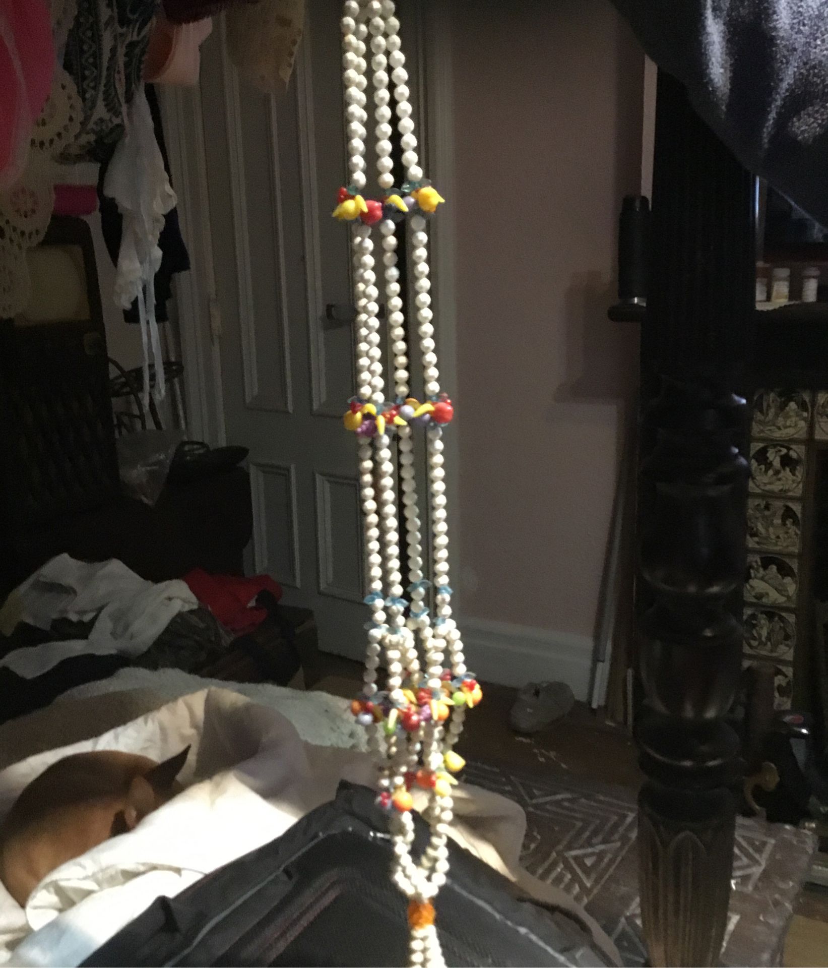 Vintage plastic plant holder