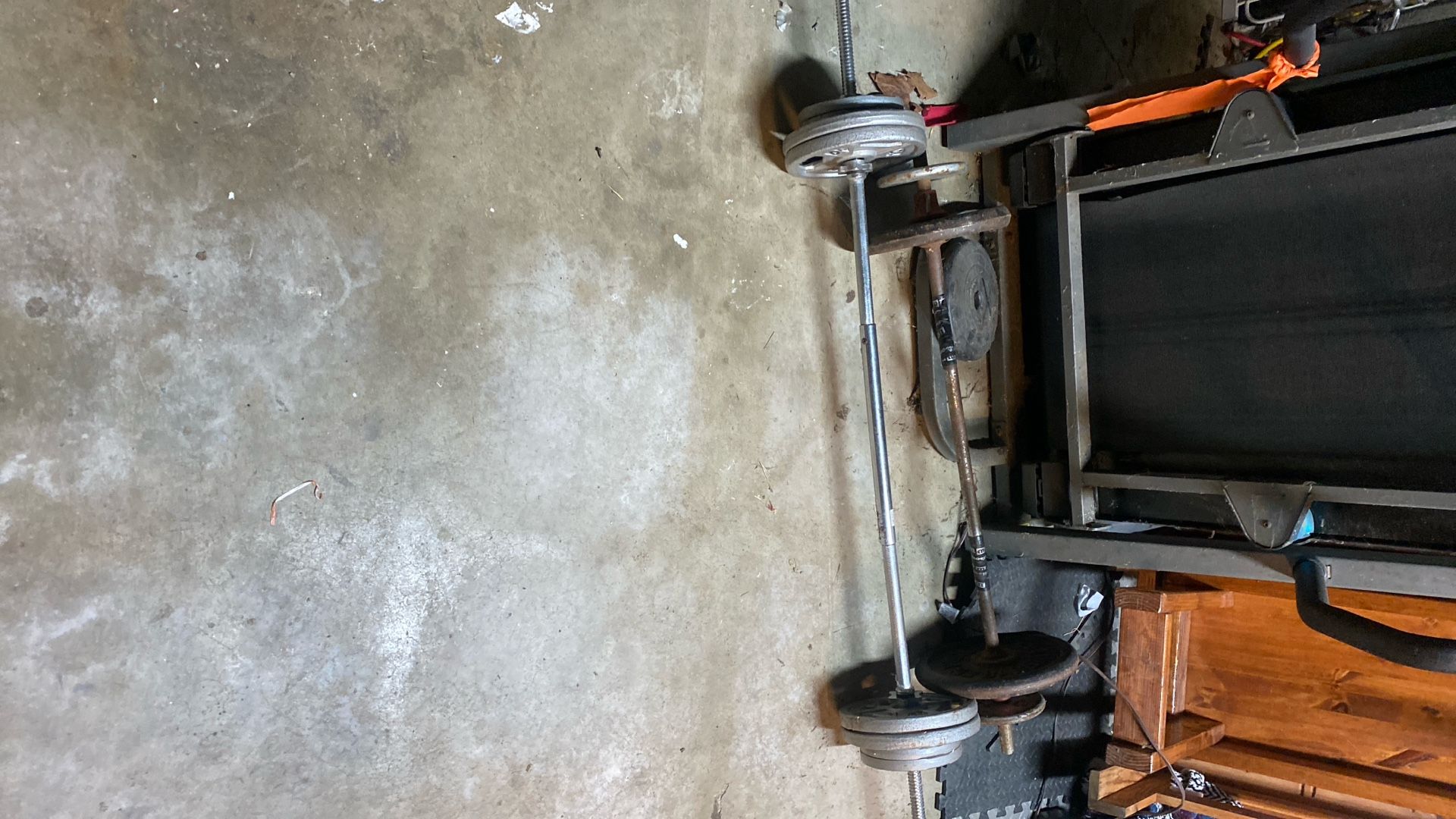 Work Curl Weight And Bars