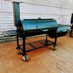 Bbq Pit Offset Smoker W/ Grill (40"x16")