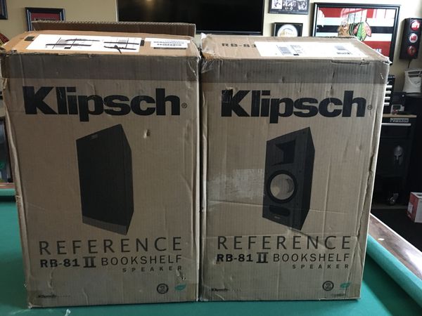 Klipsch Rb 81 Ii Reference Tw Way Bookshelf Speakers For Sale In