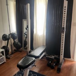 Well Taken Care Of Weights And Bench Press