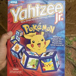 Pokémon Yahtzee Jr Board Game 