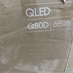 SAMSUNG 65-Inch QLED 4K Q80D Series Direct Full Array, Smart TV, Alexa Built-in, Motion Xcelerator, QN75Q80D, Quantum HDR+, w/Dolby Atmos, Object Trac