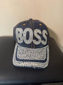 Bling “BOSS” Rhinestone Baseball Cap 💎🧢