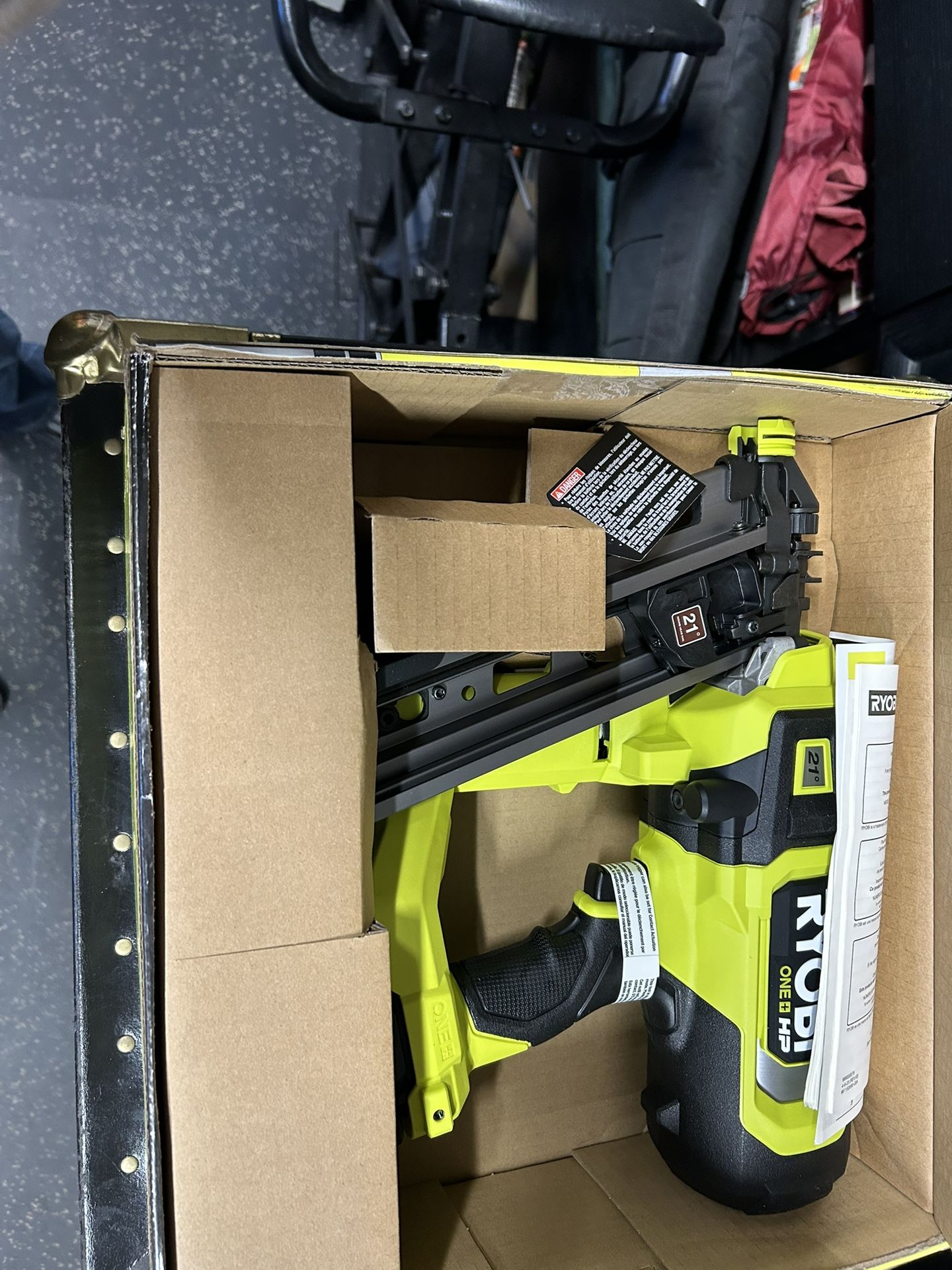 Ryobi 21 degree Framing Gun