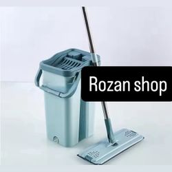 Wet and Dry Dual-use Hands-free Mop Bucket Home Office Lazy Mopping Artifact A Scratch-free Hand-washing Mops for Wash Floor