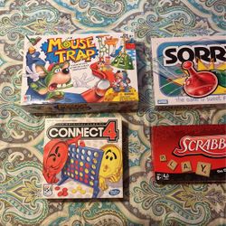 Board games - 4 Pack