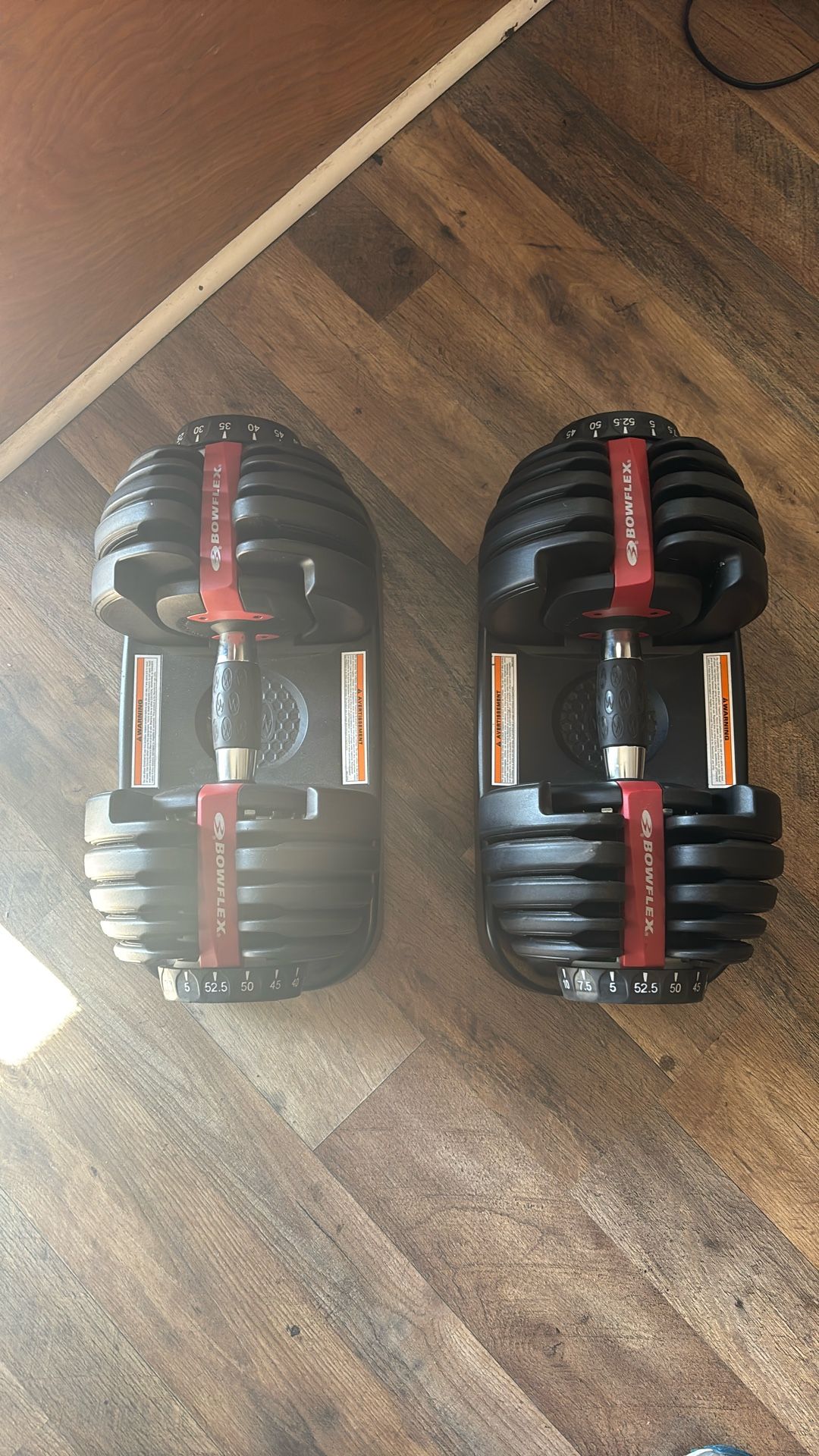 Bowflex Adjustable Weights