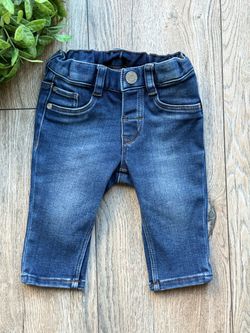 Baby Denim Jeans with Elastic Waist