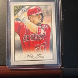 5—Mike Trout Original Baseball Cards