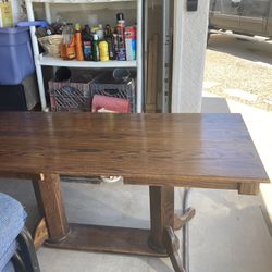 Solid Oak Table/desk