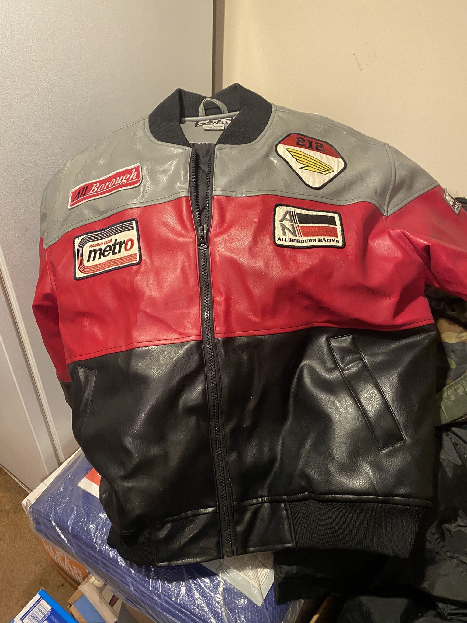 Large Size Leather Jacket