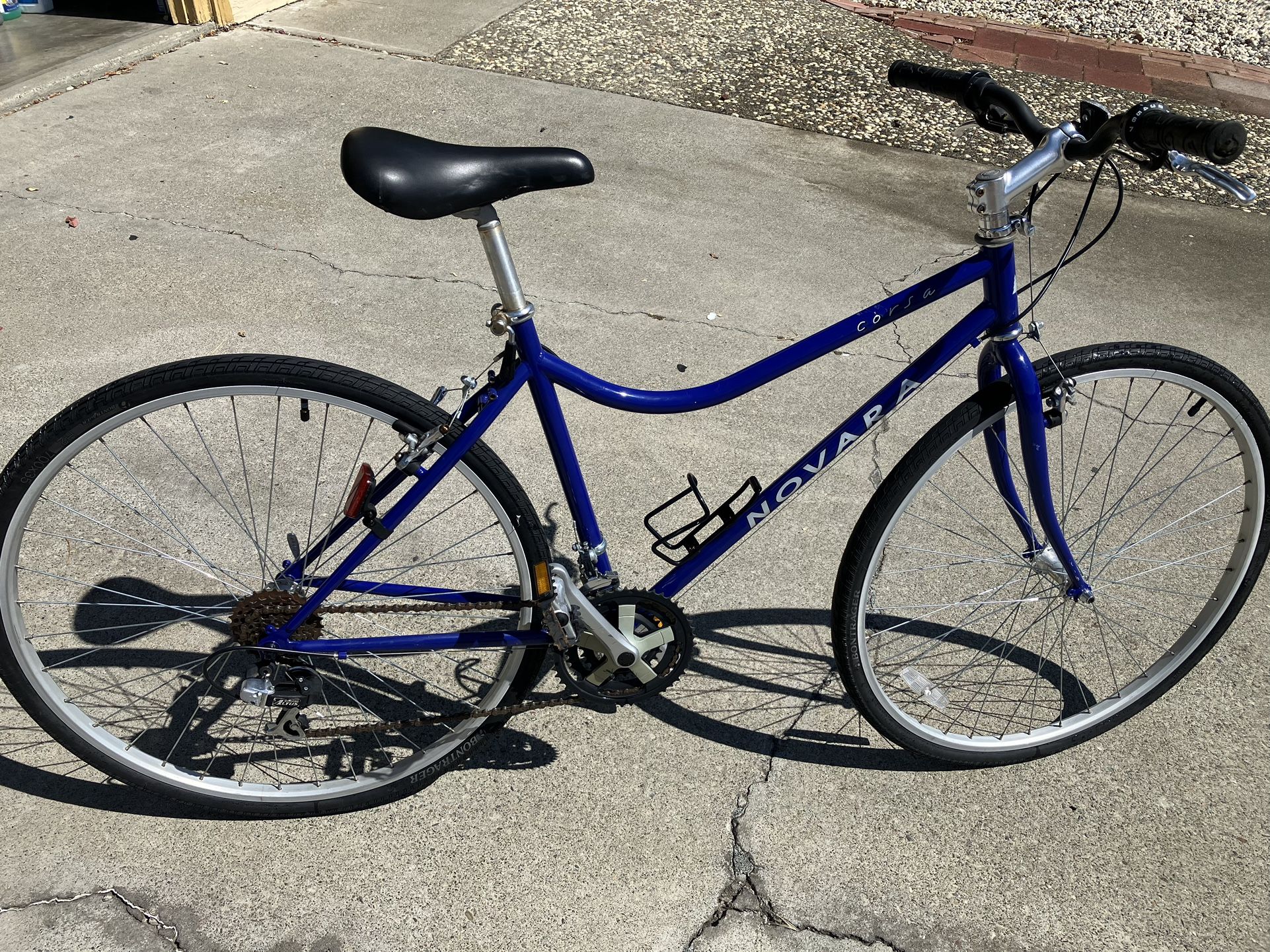 Great Vintage REI Novara Corsa Hybrid Bicycle 21speed, Medium Size.