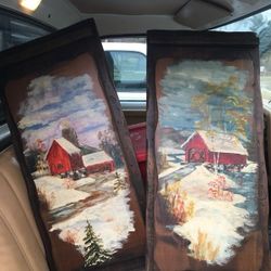 Ed Warren paintings