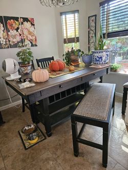 3' X 5' Bar Height Dining Table