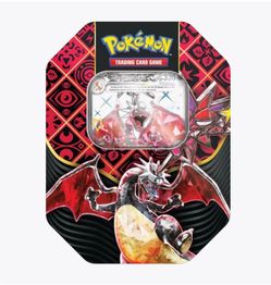 Paldean Fates Charizard Tin