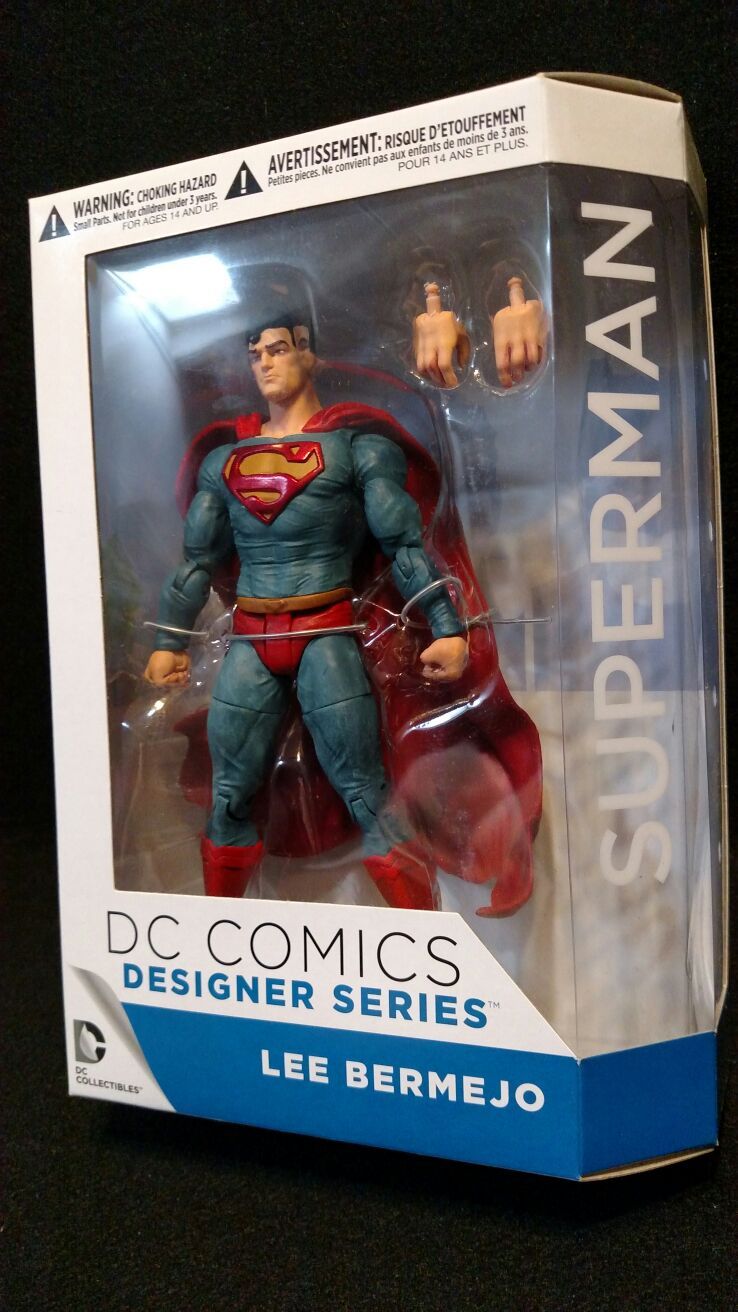 Lee bermejo 2024 superman action figure