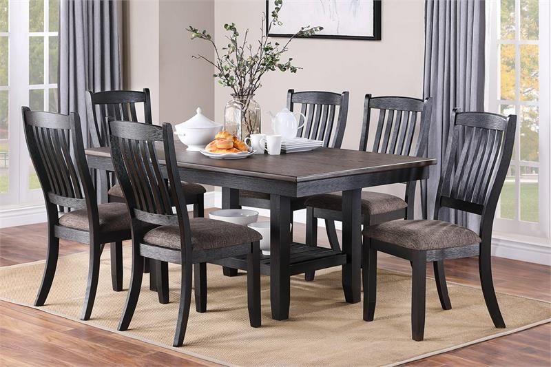 7 Piece Dining Set – Table & 6 Chairs