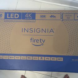 Insignia TV Box  43 Inches  Fire tv