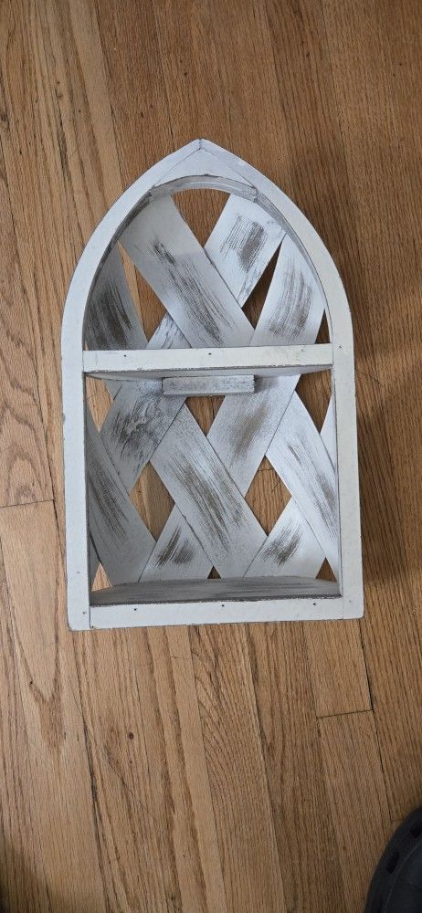 White Wood Shelf