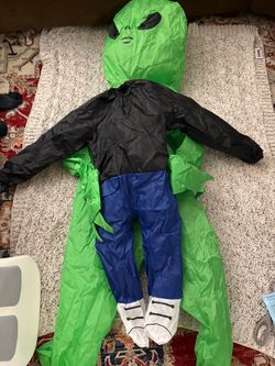 Disfraz INFLATABLE ALIEN COSTUME MANUAL size 10 12