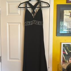 XSCAPE  Black Formal Dress  Size 4 