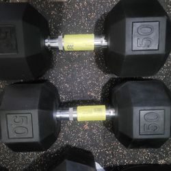 50lbs Dumbells Weights