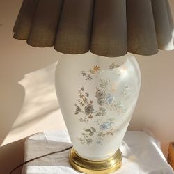 Large Glass Lamp