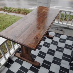 Table Size 23 In A Half Wide By 59 In Length By 30 In A Quarter High