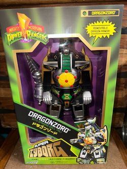 Super 7 Mighty Morphin Power Rangers cyborg Dragonzord Super Cyborg Figure