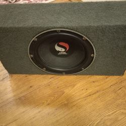10" Kicker Solobaric Car Stereo Sub In Compact/truck Box