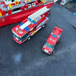 Lego Fire Truck Lot 