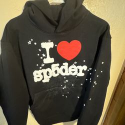 black sp5der hoodie 