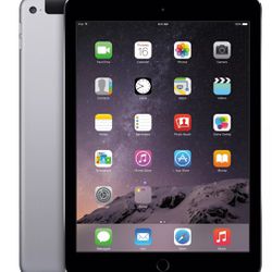 Apple iPad Air 2 Wi-Fi + 4G (A1567) - Unlocked 64GB Space Gray