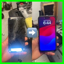 iPhone 15 Pro Back Glass Replacement Screen Cracked 16 Pro Max 14 Plus Housing 15 Plus Frame