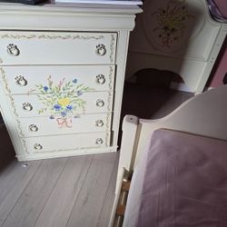 Trundle bunk Bed and Dresser