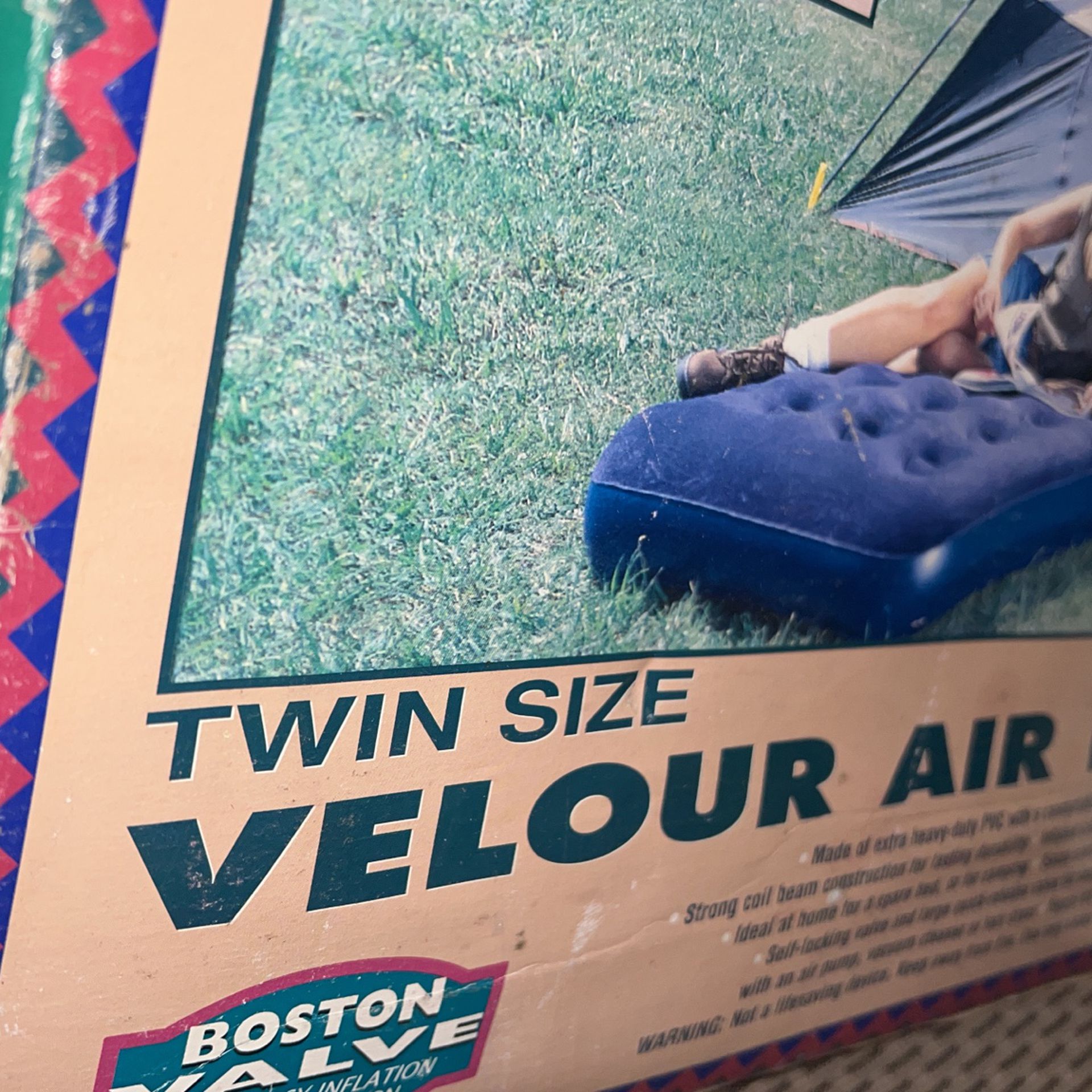 Twin Size Air Bed Great For Camping 