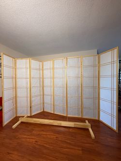 Natural wooden Shoji  extra long