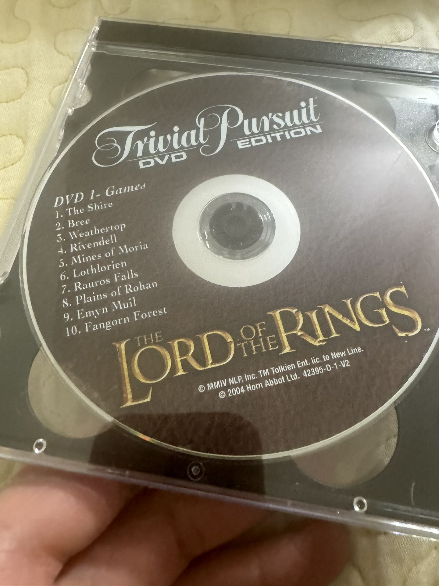 Trivial Pursuit DVD 2 CDs Replacement New