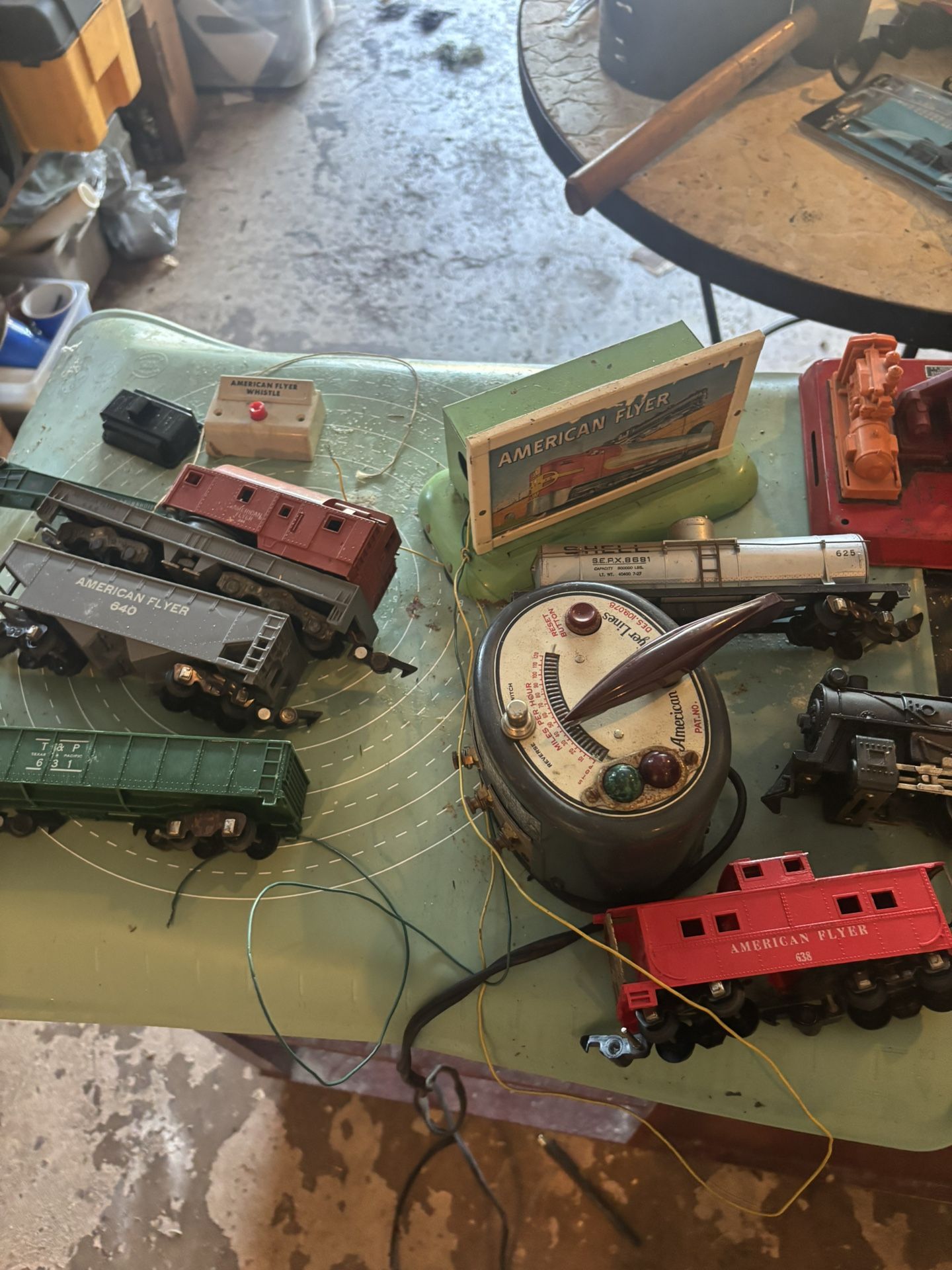 Original American Flyer Train Set.  
