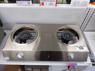 Horynar Stainless Steel Double Burner Gas Cooktop