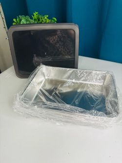 Stainless steel containers with lids! 6 pack! Brand new