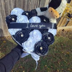 Flores De  Listón Muy Bonito Para Cualquier Ocasión Mándeme Mensaje Si Tiene Preguntas Aga Su Pedido Ahora